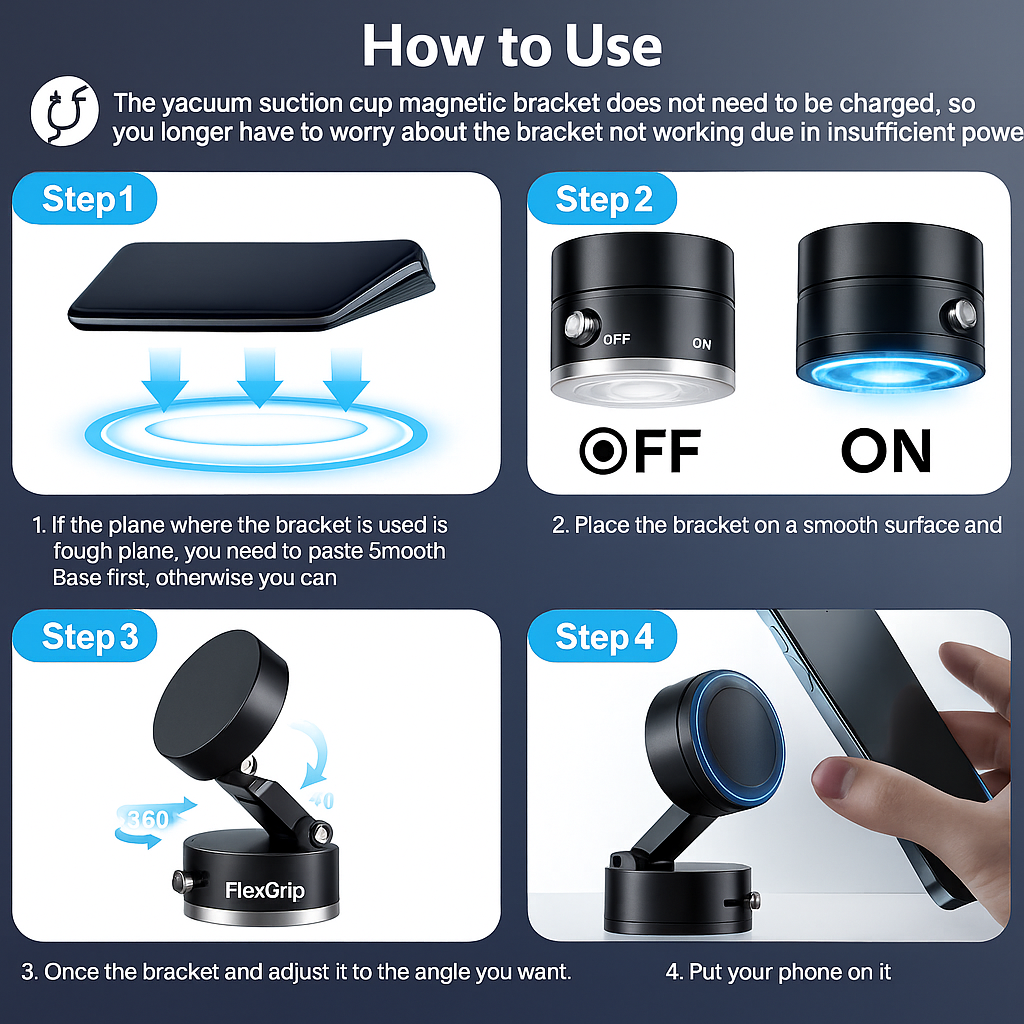 FlexGrip™ Suction Holder