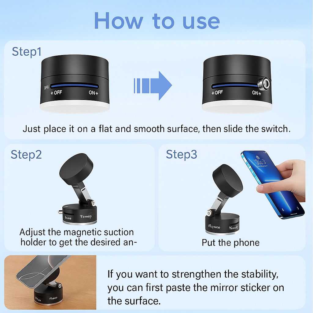 FlexGrip™ Suction Holder